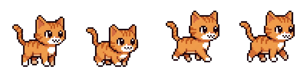 Pixel cat