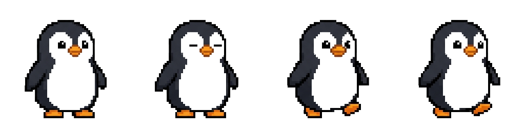 Pixel penguin