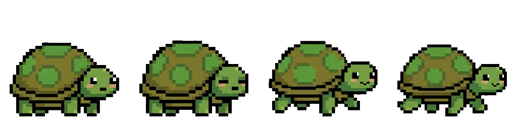 Pixel turtle